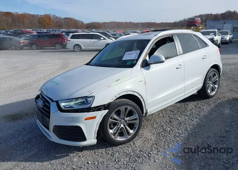 2018 Audi Q3 2.0T Premium/2.0T Sport Premium z USA, uszkodzony, nr VIN WA1BCCFS9JR013704